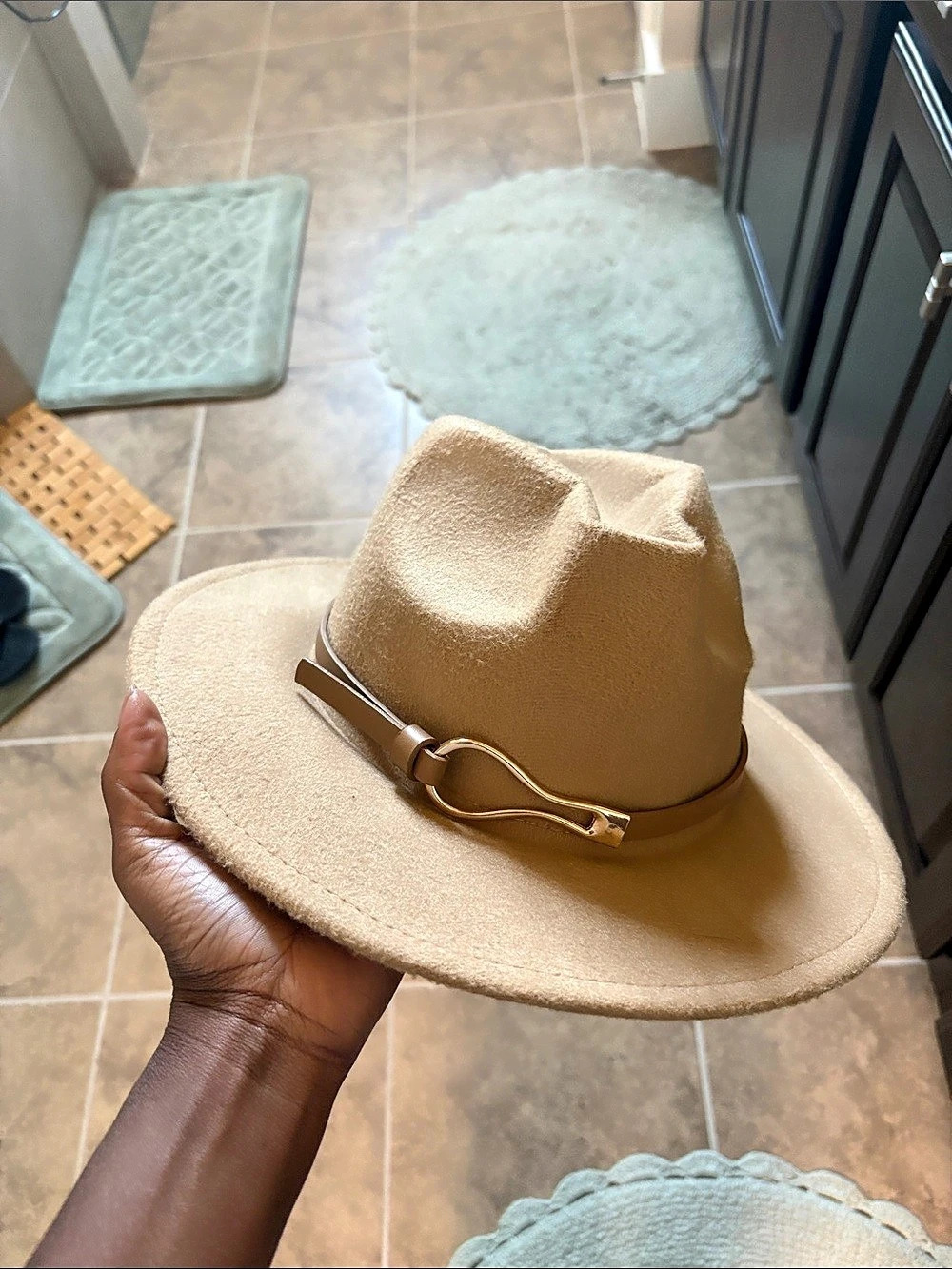 Brown Fedora Hat